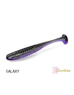 Delphin ZANDERA FlexiFLOAT GALAXY 12cm UV Active Gummifisch Zander Special Köder 5 Stk.-Köder-JJ-Fishing