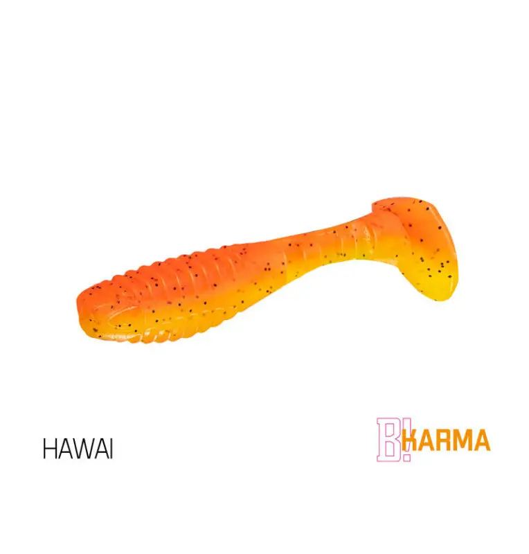 Delphin Karma UV Active HAWAI 10cm 5 Stück LängeActive Salted Gummifische-Köder-JJ-Fishing