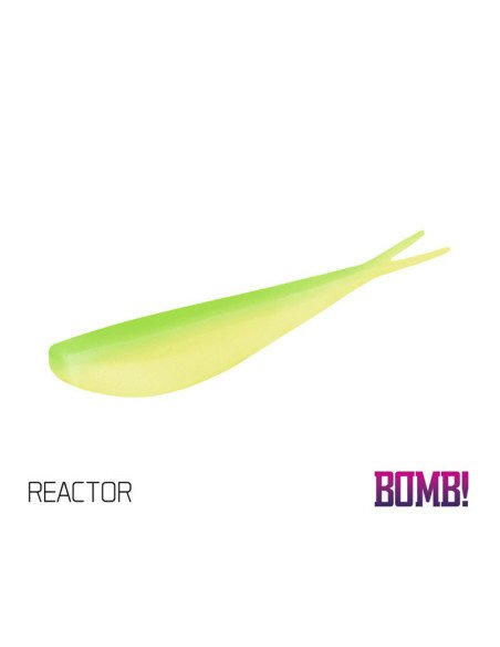 Delphin BOMB! D-SHOT 10,5 cm REACTOR Gummifisch 5 Stk. Drop Shot Angeln-Köder-JJ-Fishing