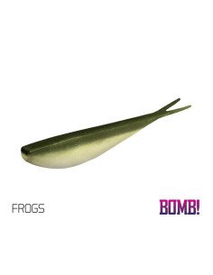 Delphin BOMB! D-SHOT 10,5 cm FROGS Gummifisch 5 Stk. Drop Shot Angeln-Köder-JJ-Fishing