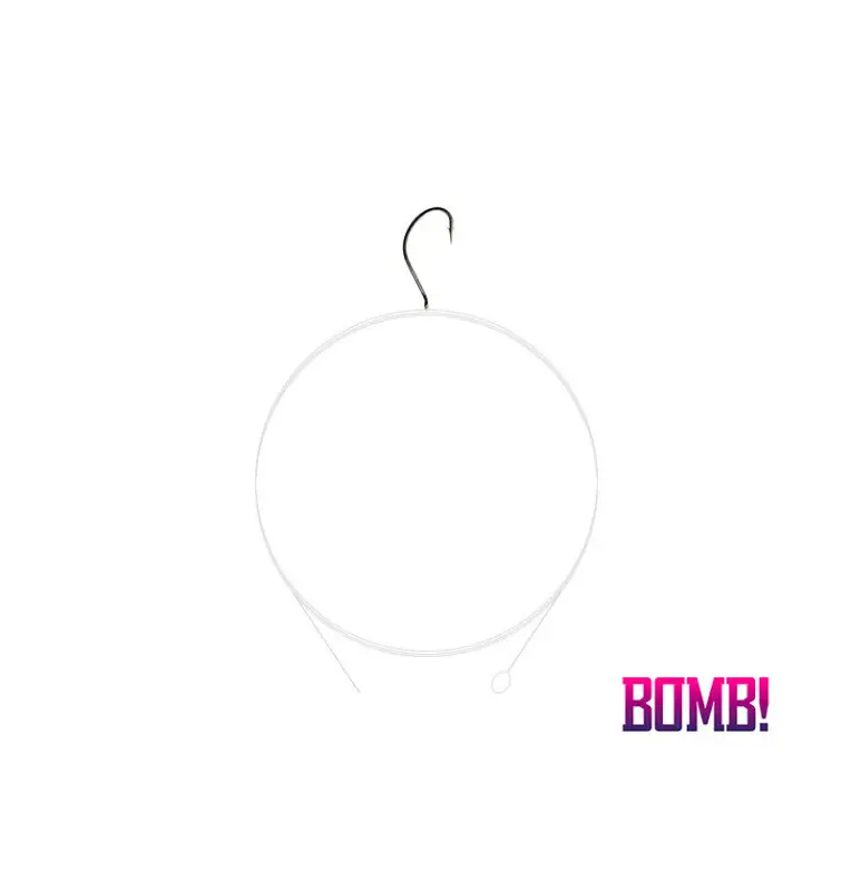 Delphin BOMB! D-SHOT Größe 2 0,20mm Drop Shot Ready Vorfach 1m 5 Stk.-Endtackle-JJ-Fishing