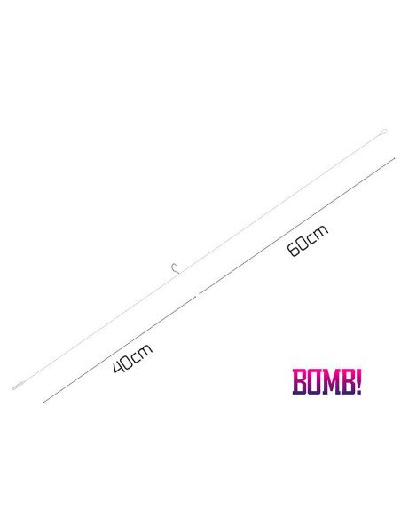 Delphin BOMB! D-SHOT Größe 2 0,20mm Drop Shot Ready Vorfach 1m 5 Stk.-Endtackle-JJ-Fishing