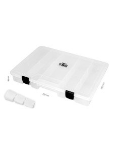 Delphin TBX One Kunstköderbox Spinnangler Box 350-5P Clip 350x250x48mm-Angelzubehör-JJ-Fishing