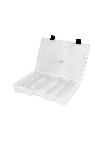 Delphin TBX One Kunstköderbox Spinnangler Box 350-5P Clip 350x250x48mm-Angelzubehör-JJ-Fishing