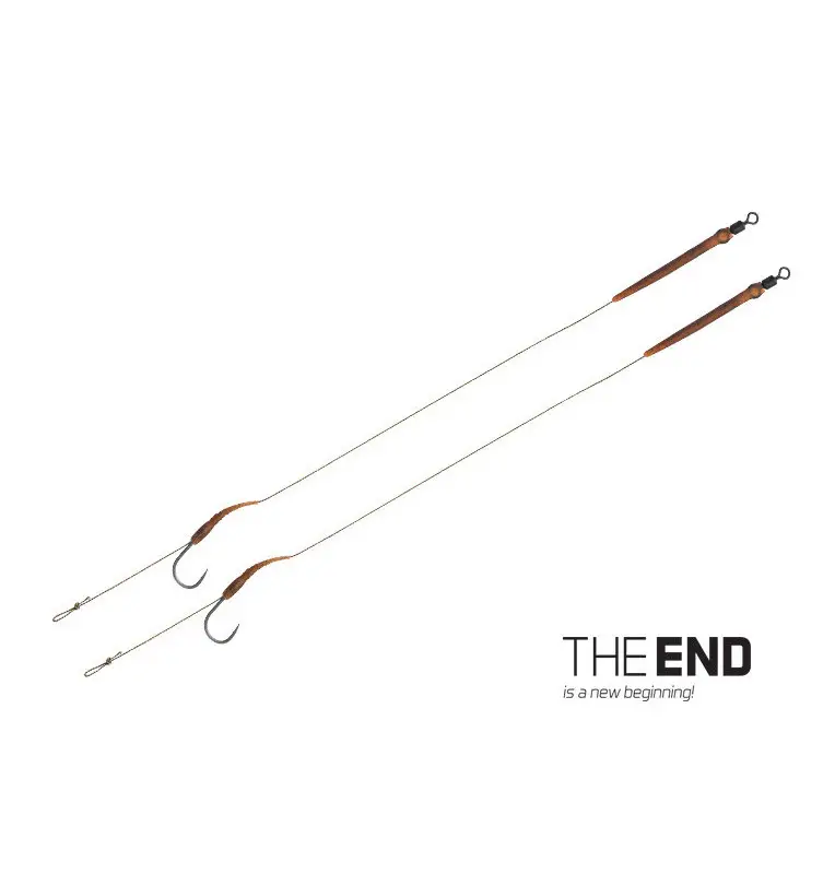 Delphin The End Boilie Rig Hakengröße 8 20cm 25lb 2 Stück Karpfen Vorfach-Startseite-JJ-Fishing