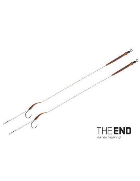 Delphin The End Boilie Rig Hakengröße 8 20cm 25lb 2 Stück Karpfen Vorfach-Startseite-JJ-Fishing