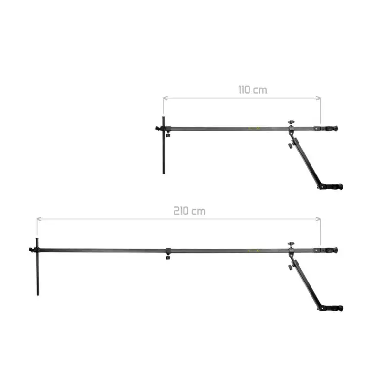 Delphin REAXE ProfixARM 110-210cm Method Feeder Feeder Arm 2 Punk Montage Extra Stabil-Tackle & Co-JJ-Fishing