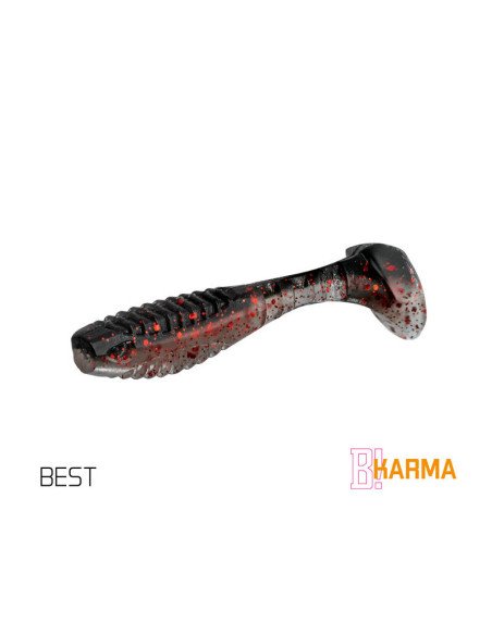 Delphin Karma UV Active Set Tester 5 Stück Länge 10cm Active Salted Gummifische-Bait-JJ-Fishing