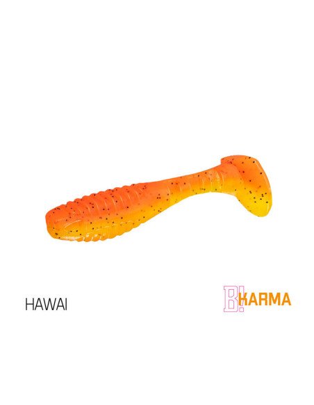 Delphin Karma UV Active Set Tester 5 Stück Länge 10cm Active Salted Gummifische-Bait-JJ-Fishing