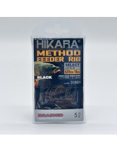 Traper Hikara Method Feeder Rig Nr. 6 25lbs Select Quick Vorfächer Angeln-Endtackle-JJ-Fishing