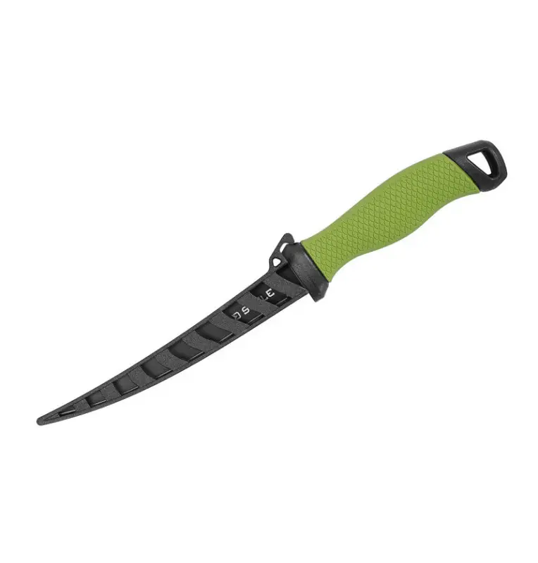 Delphin SCALE Profi Filetiermesser 17,5cm Fish Knife Extra Scharf-Outdoor-JJ-Fishing