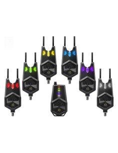 Delphin TECTON 4+1 Funk Bissanzeiger Set Premium Qualität mit Transporttasche-Tackle & Co-JJ-Fishing 2