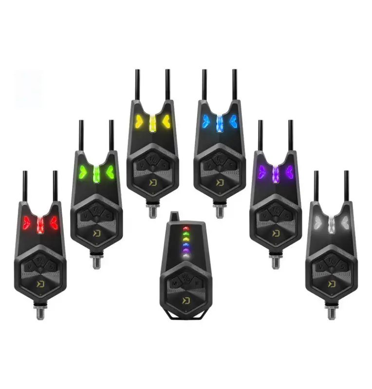 Delphin TECTON 4+1 Funk Bissanzeiger Set Premium Qualität mit Transporttasche-Tackle & Co-JJ-Fishing