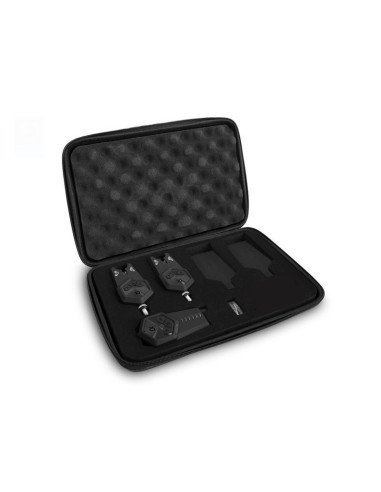 Delphin TECTON 4+1 Funk Bissanzeiger Set Premium Qualität mit Transporttasche-Tackle & Co-JJ-Fishing