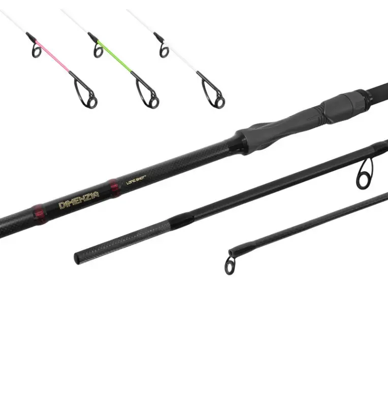 Delphin DIMENZIA LS+ 430cm 175g 3 Teilig Long Distance Feeder Method Angelrute Competition Fishing Rod-Rods-JJ-Fishing