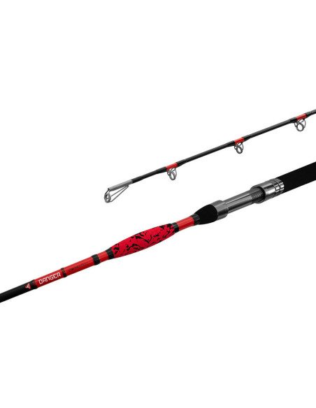 Delphin DANGER CatFISH 285cm 350g Welsrute Profi Angelrute Wels Angel-Rods-JJ-Fishing