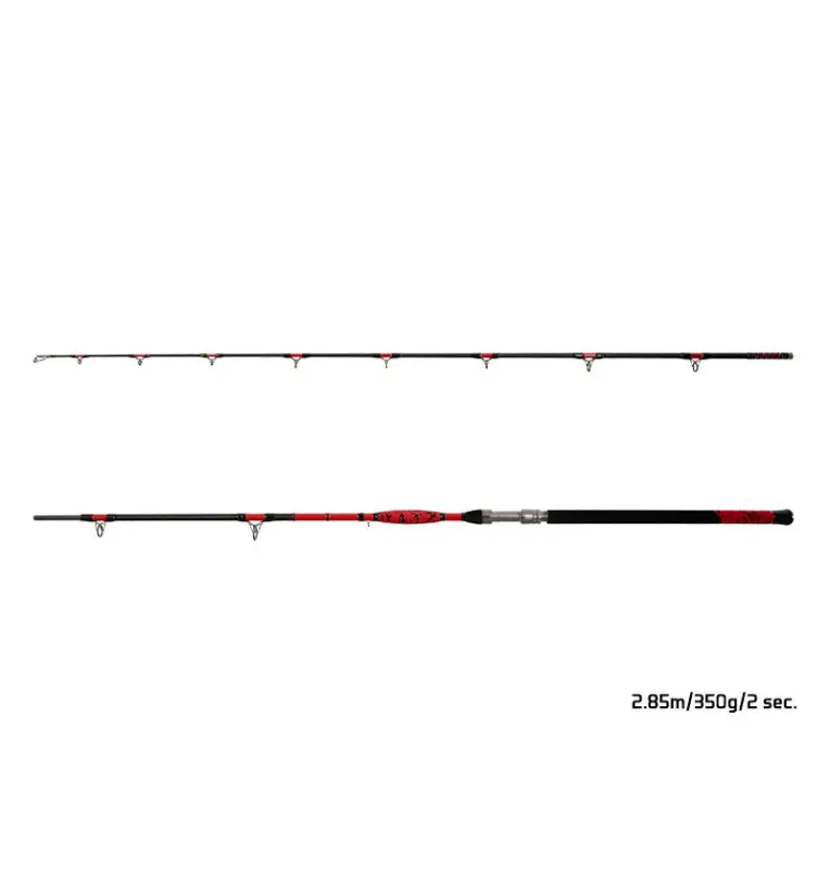 Delphin DANGER CatFISH 285cm 350g Welsrute Profi Angelrute Wels Angel-Ruten-JJ-Fishing