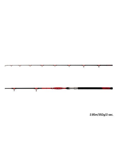 Delphin DANGER CatFISH 285cm 350g Welsrute Profi Angelrute Wels Angel-Ruten-JJ-Fishing