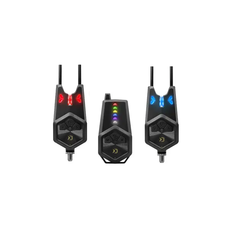 Delphin TECTON 2+1 Funk Bissanzeiger Set Premium Qualität mit Transporttasche-Tackle & Co-JJ-Fishing