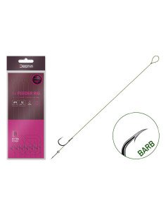 Delphin NOLIMIT Sting Größe 4 8cm 15lbs BARB Sting 7mm 6Stk. Method Feeder Vorfächer Extra Strong-Endtackle-JJ-Fishing