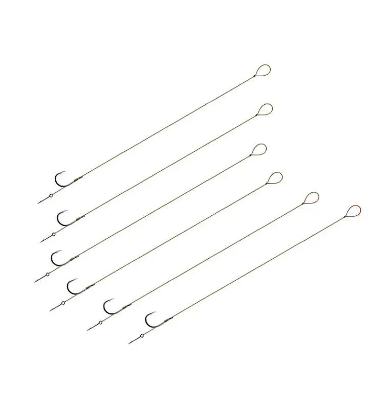 Delphin NOLIMIT Sting Größe 4 8cm 15lbs BARB Sting 7mm 6Stk. Method Feeder Vorfächer Extra Strong-Endtackle-JJ-Fishing