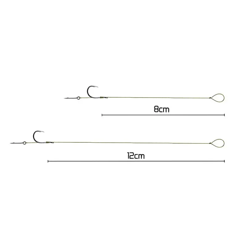 Delphin NOLIMIT Sting Größe 6 12cm 15lbs BARB Sting 7mm 6Stk. Method Feeder Vorfächer Extra Strong-Endtackle-JJ-Fishing