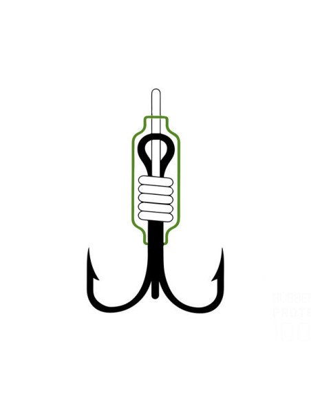 Delphin Cat SAFER Knotenschutz 100cm 5-8 mm Wels Live Bait Safer Köderfischhalter-Endtackle-JJ-Fishing