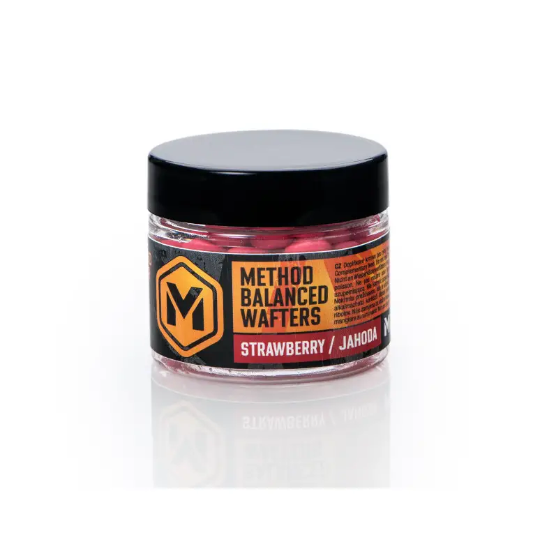 Mivardi Method Balanced Wafters Erdbeere Feeder 20g Wettkampf Köder-Köder-JJ-Fishing