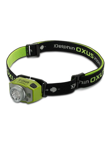 Delphin OXUS Zoom Stirnlampe Kopflampe Karpfenangler Extra Stark-Outdoor-JJ-Fishing