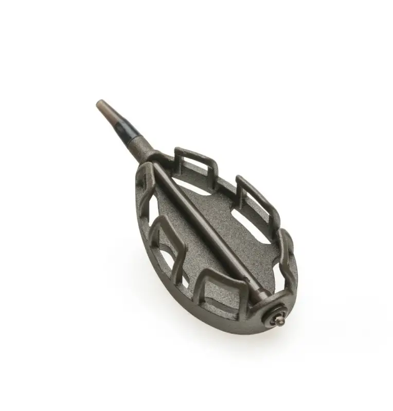 Mivardi Zinc Flat 60g Geöffnet Method Feeder XL Futterkorb mit Quick Change Adapter-Endtackle-JJ-Fishing