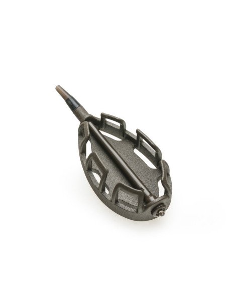 Mivardi Zinc Flat 50g Geöffnet Method Feeder XL Futterkorb mit Quick Change Adapter-Endtackle-JJ-Fishing