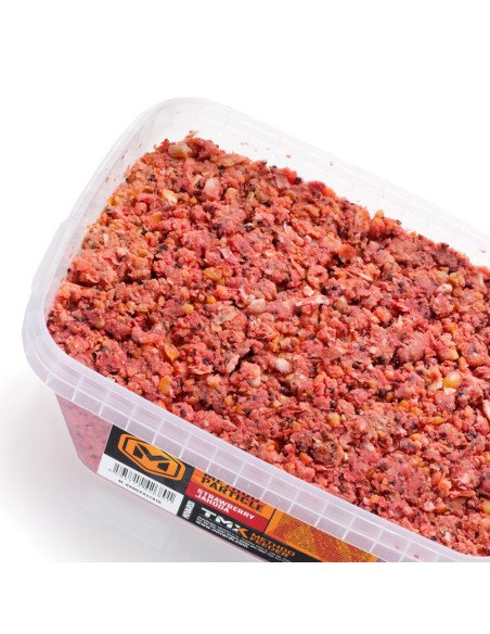 Mivardi Method Particle 1Kg Erdbeere Feeder Futter Ready to Go Vorgefeuchtetes Angelfutter-Köder-JJ-Fishing