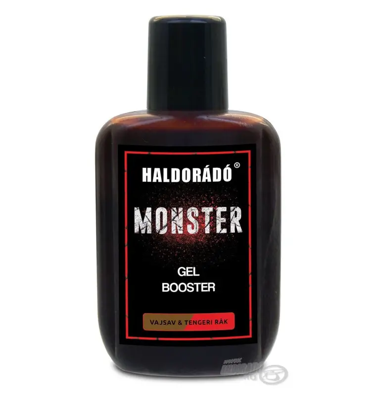 Haldorado MONSTER Gel Booster - N-Butyric Acid & Krabbe Karpfen Additive Dickflüssig Hochintensiev-Köder-JJ-Fishing