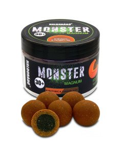 Haldorado MONSTER Magnum 30+ mm N-Butyric Acid & Krabbe Coated Hookbaits Ummantelt Extra Intensive Premium Collection-Köder-J...