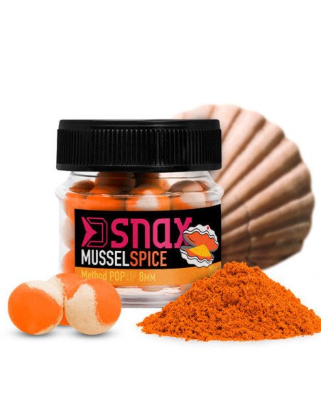 Delphin D Snax 12mm POP Muschel Gewürze Köder 20g-Köder-JJ-Fishing