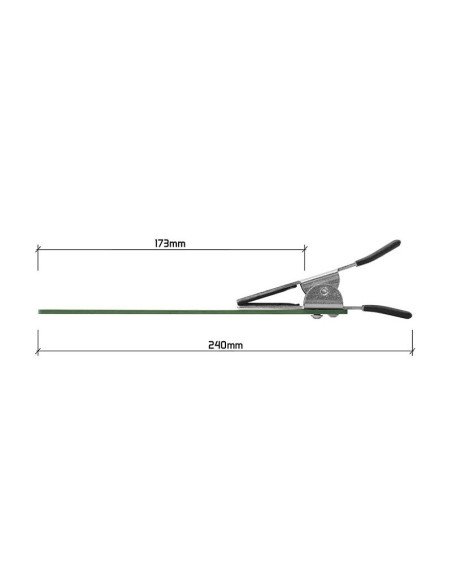 Delphin KLIX Schnurhalter Auslege Hilfe Karpfenangeln Schnurklip Bootsfischen-Tackle & Co-JJ-Fishing