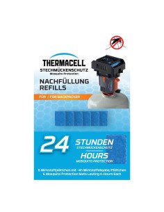 Thermacell M-24 Nachfüllpack Backpacker Gelsenschutz Höchste Qualität-Outdoor-JJ-Fishing