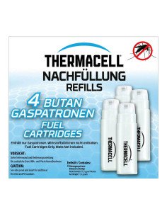 Thermacell Butangas 48h C-4 Nachfüllset Gaspatronen Gelsenschutz Höchste Qualität-Outdoor-JJ-Fishing