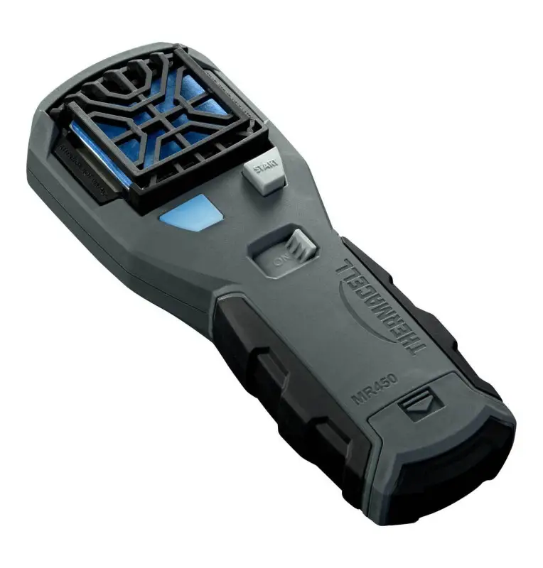 Thermacell MR-450 Grau Mückenabwehr Zonen-Check Handgerät Gelsenschutz Höchste Qualität-Outdoor-JJ-Fishing