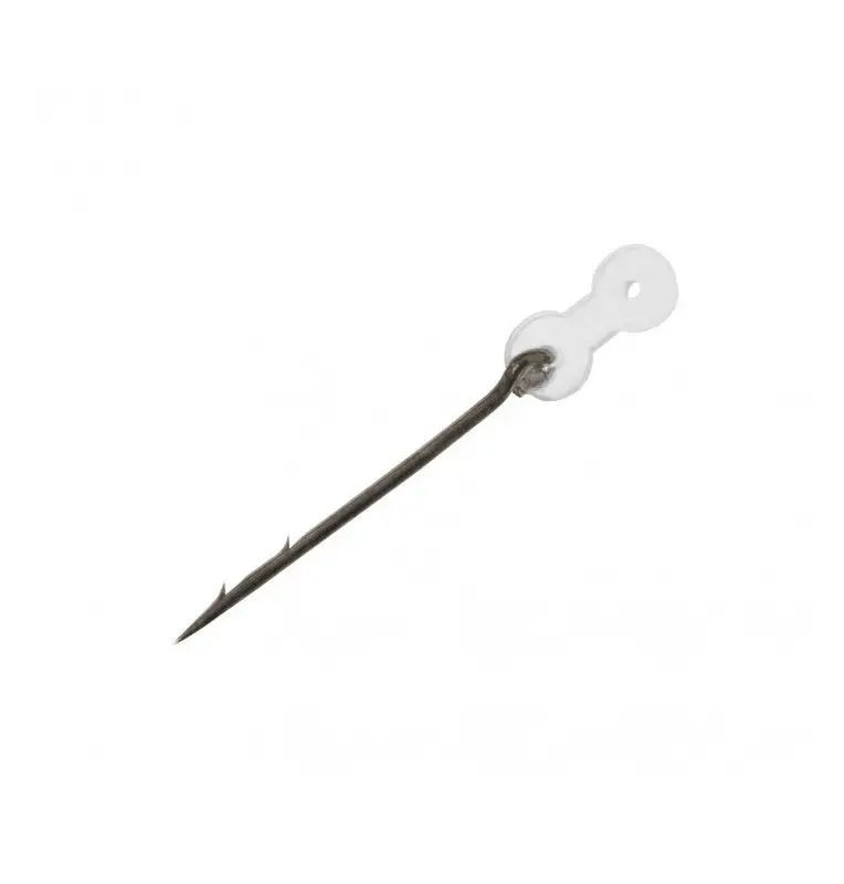 Delphin STINGER+ mit Silikonring / schwarz / 12St., 5mm-Endtackle-JJ-Fishing