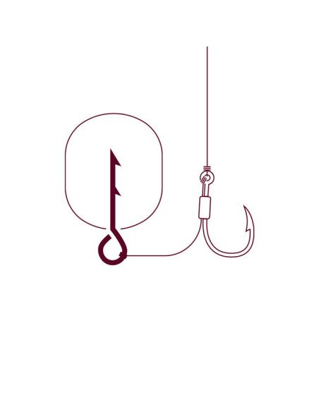 Delphin Stinger 5mm - Köderdorn, Schwarz, 10 Stück Methdo Feeder Köderhalter Haarmontage-Endtackle-JJ-Fishing