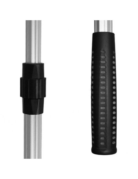 Kescher Delphin - Plastikmitte / 2Teile, 50x50/170cm-Tackle & Co-JJ-Fishing