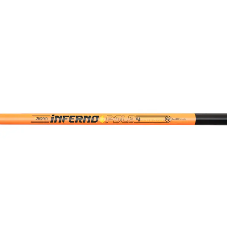 Delphin INFERNO 4m Pole Stipprute Angelrute Köderfische Fangen Posen Angeln-Rods-JJ-Fishing