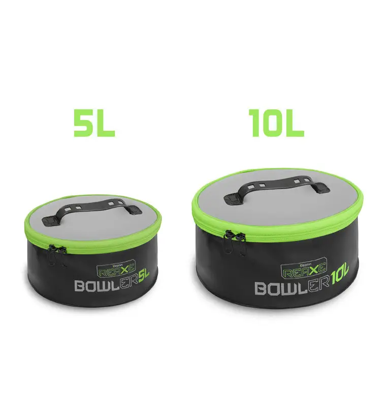 Delphin REAXE BOWLER 5L Rund EVA- Tasche Ködertasche Wasserdicht Method Feeder-Tackle & Co-JJ-Fishing