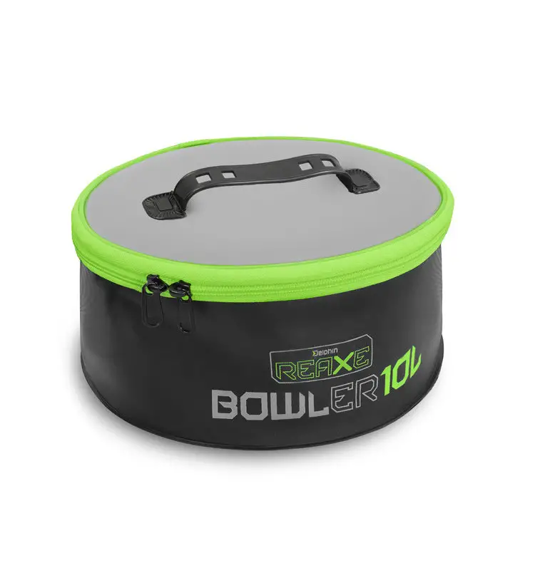 Delphin REAXE BOWLER 10L Rund EVA- Tasche Ködertasche Wasserdicht Method Feeder-Tackle & Co-JJ-Fishing
