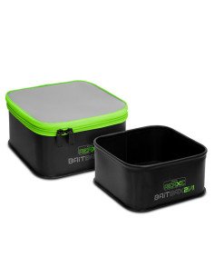 Delphin BaitBAX EVA-Set Tasche 2in1 Ködertasche Wasserdicht Method Feeder-Angelzubehör-JJ-Fishing