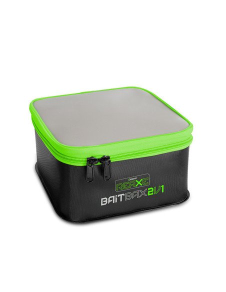 Delphin BaitBAX EVA-Set Tasche 2in1 Ködertasche Wasserdicht Method Feeder-Angelzubehör-JJ-Fishing