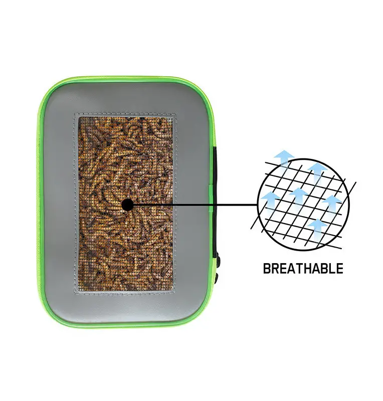 Delphin MeshBAX EVA-Tasche Live Bait Bag Madentasche Method Feeder-Angelzubehör-JJ-Fishing