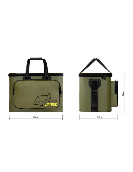 Delphin NuEVA Carp Large CarryALL-Tasche Wasserdicht mit Frontpocket Tragegurt-Tackle & Co-JJ-Fishing