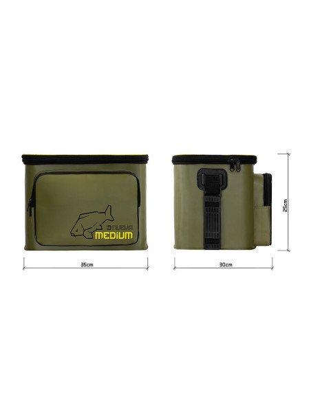 Delphin NuEVA Carp Medium CarryALL-Tasche Wasserdicht mit Frontpocket Tragegurt-Tackle & Co-JJ-Fishing